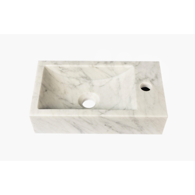 Saniclass Dia Fontein - 22x40x10cm - natuursteen marmer OUTLETSTORE