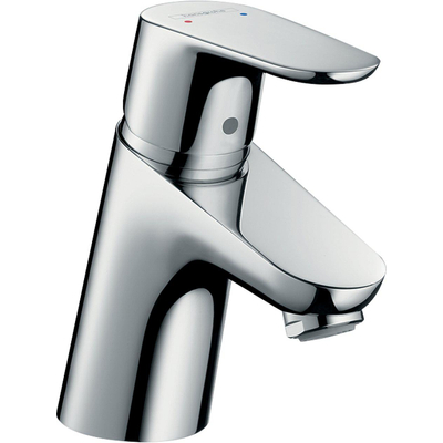 Hansgrohe Focus E2 wastafelkraan - met waste - hoogglans chroom