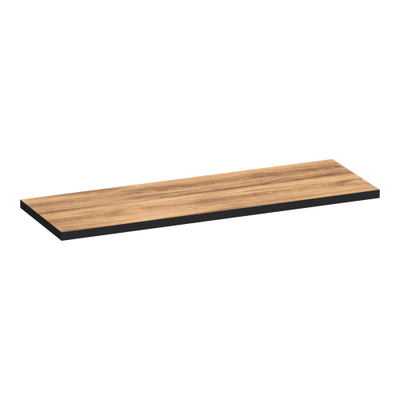 BRAUER Ocean Edge topblad - 140x46x4cm - Honey