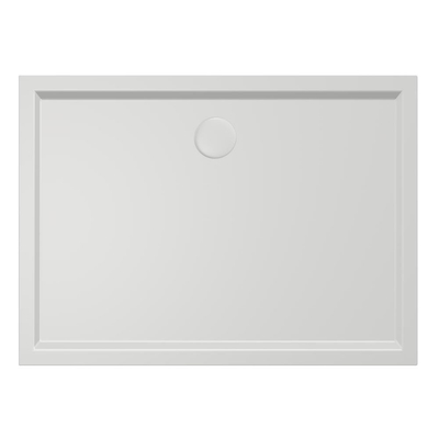Xenz mariana receveur de douche 110x80x4cm rectangulaire acrylique blanc