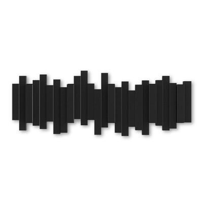 Umbra Sticks patère 49x18x3cm Matière synthétique Noir