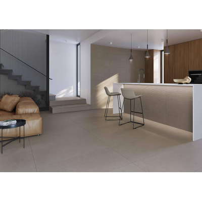 Terravito Selvico Keramisch parket wand- en vloertegel - 60x120cm - 9mm - Greige