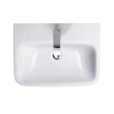 Duravit Durastyle lavabo 60x44cm 1 trou de robinet avec trop-plein blanc