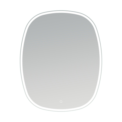 Arcqua Loft Miroir - 65x80cm - ovale - vertical - LED avant