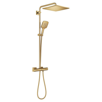 Grohe Rainshower smartactive 310 cube système de douche mono carré 9,5l/m cool sunrise