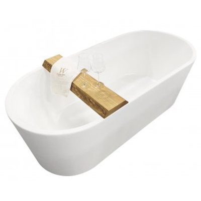 Wiesbaden OAK badplanchet 80 x 20 x 4 cm robuust eiken