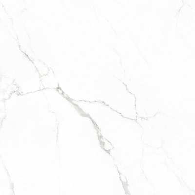 ÉCHANTILLON Terravito Alpuro carreau mural et de sol - 60x60cm - 9mm - Carré - rectifié - Aspect marbre - Blanc/noir brillant
