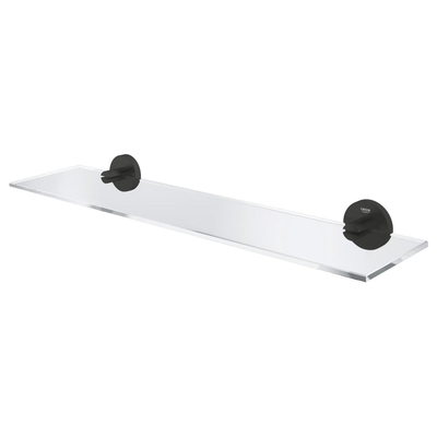 Grohe Start QuickFix Planchet - 53x14.5cm - mat glas - matte black (mat zwart)