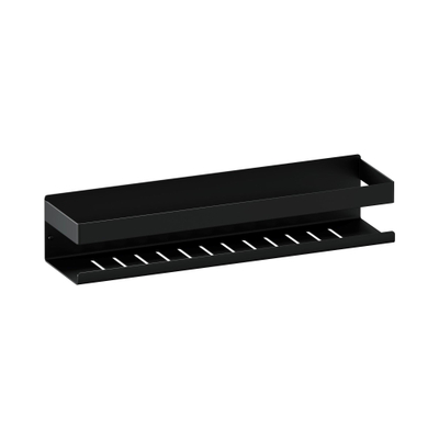 Brauer Etagère de douche - 40x10cm - Noir mat