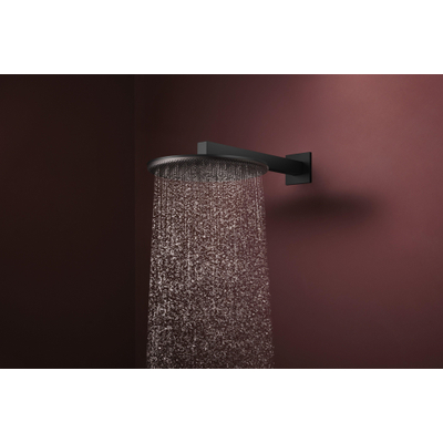 Hansgrohe Raindance alive hoofddouche 300 2 jet wand mat zwart