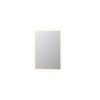 INK SP5 spiegel – 60x80 cm – indirecte LED rondom – instelbare lichtkleur, dimbaar – Zilver