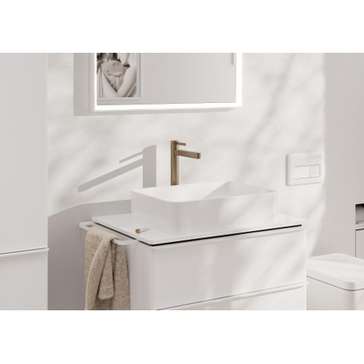 Hansgrohe Finoris wastafelkraan - model 260 - coolstart - eengreeps - geborsteld brons