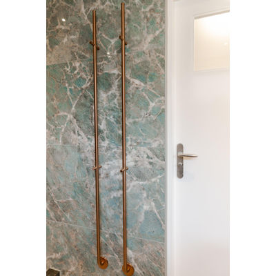 Instamat Jay Radiateur sèche-serviettes électrique 172cm de haut 29Watt Bronze brossé