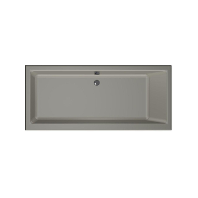 Xenz Kristal Ligbad - 180x80x48 - afvoer Midden - acryl - cement