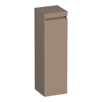 BRAUER Joy armoire salle de bain - 120x35x35cm - avec 1 porte sans poignée ouvrant vers la gauche mat moka