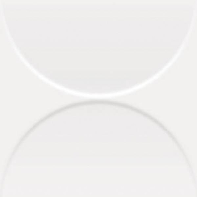 Mosa Kho Liang Decor-strip - 9.7x9.7cm - 7.8mm - Wit