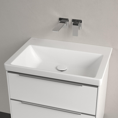 Villeroy & Boch Subway 3.0 lavabo - 65x47x16.5cm - sans trou de robinet - blanc alpin brillant