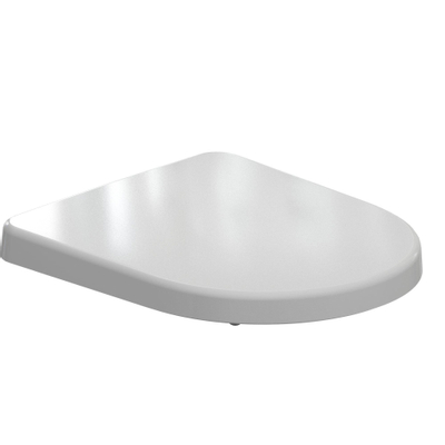 Saniclass Abattant WC déclipsable et softclose compatible avec Duravit Starck 3 blanc brillant