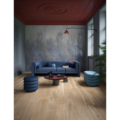 ÉCHANTILLON Terravito Elmare carreau mural et de sol - 20x120cm - 9mm - Rectangulaire - Effet bois - Maple Mat