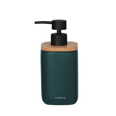Sealskin Mind Zeepdispenser 200 ml vrijstaand Donkergroen