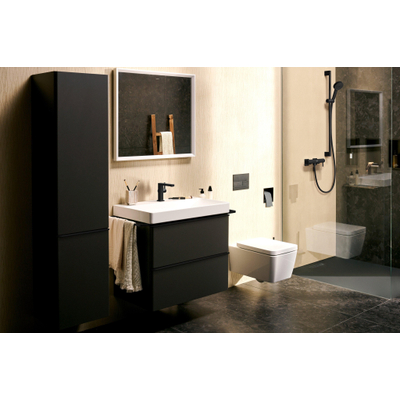 Hansgrohe Tecturis E Eengreeps - opbouw douchemengkraan - mat zwart