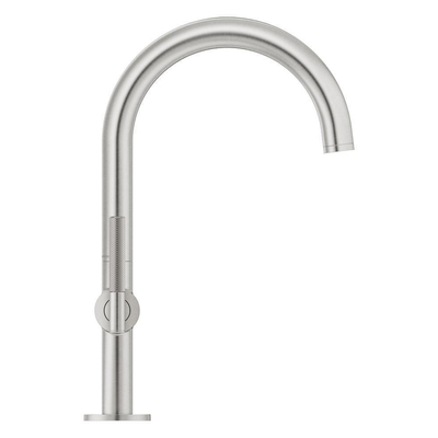 Grohe Atrio private collection Mitigeur lavabo L size sans boutons Supersteel
