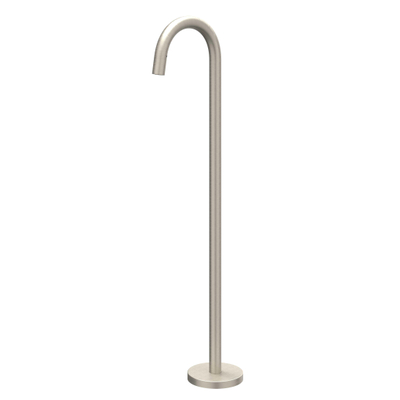 IVY Baduitloop - vrijstaand - 1/2"- Geborsteld nickel PVD