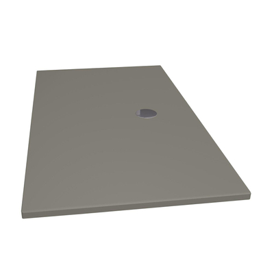 Xenz Flat Plus Douchebak - 90x160cm - Rechthoek - Cement