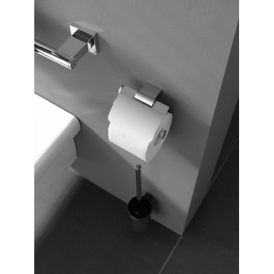 Emco System 2 porte-rouleau de papier toilette avec couvercle chrome