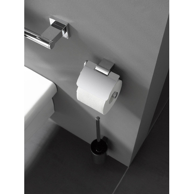 Emco System 2 toiletrolhouder met klep chroom