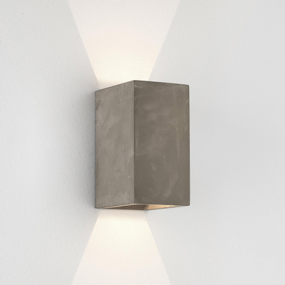 Astro Oslo 160 LED Wandlamp 16x8.4x10.7cm IP65 verlichting geintegreerd concrete