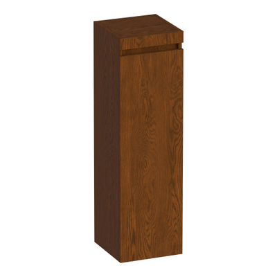 BRAUER Joy armoire de salle de bains - 120x35x35cm - 1 porte - sans poignée - ouverture à gauche - chêne brun à lamelles