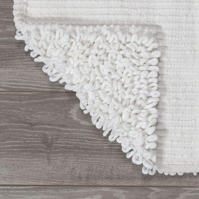 Sealskin Twist Badmat Polyester 60x60 cm Wit