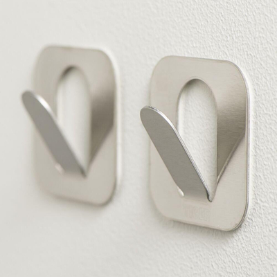 Tiger Crochet Paperclip Acier inox brossé (2 pièces) 4.4x4.5x1.7cm