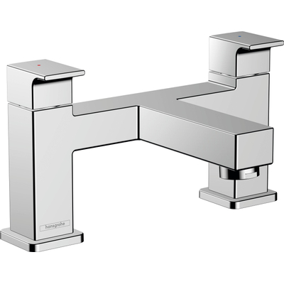 Hansgrohe Vernis Shape badkraan 2-gats badrand - hoogglans chroom