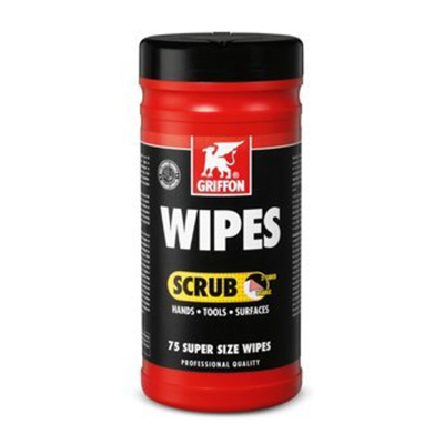 Griffon distributeur de lingettes gommage de 75 pièces