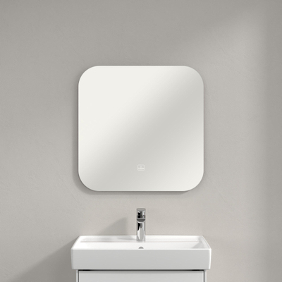 Villeroy & Boch More to see miroir 60x60cm - LED tout autour 19,2W 2700-6500K