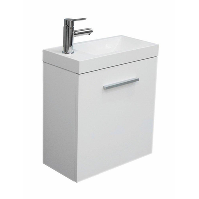 Xellanz Emma meuble lave-mains + lavabo 50 x 25 x 50 cm blanc