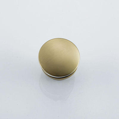 Fortifura Calvi Afvoerplug - klikwaste - Geborsteld Messing PVD (Goud) SHOWROOMMODEL