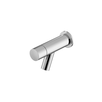 Hotbath Dude Robinet lave mains mural temporisé rond chrome