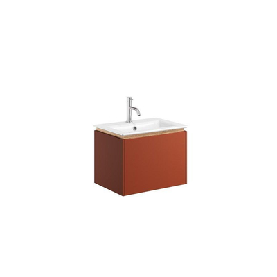 Crosswater Mada Ensemble de meuble - 50x36x35.5cm - 1 vasque - 1 trou de robinet - Soft Clay
