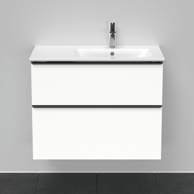 Duravit D-neo Meuble sous vasque 81x46.2x62.5cm 2 tiroirs Blanc mat