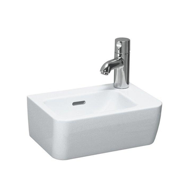 Laufen Pro A lave-mains 36x25x16,5cm 1 trou de robinet à droite avec trop-plein céramique blanc
