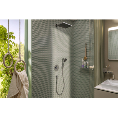 Hansgrohe Activera Q douche de tête - 29x18cm - rectangulaire - ecosmart+ - chromé