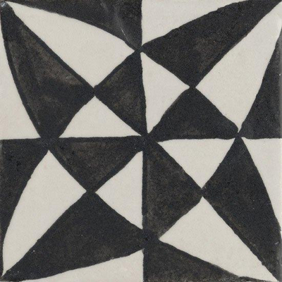 Ceralto Ricordo Marmo Vloertegel - 15x15cm - 10mm - glans - NERO