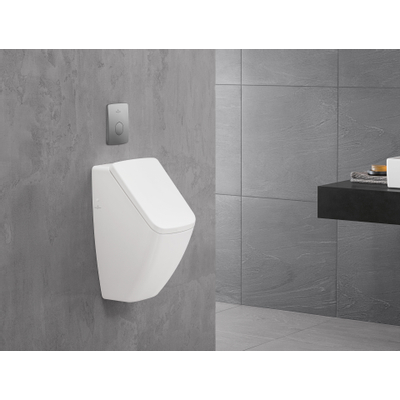 Villeroy & Boch Venticello Cuvette d’urinoir aspirateur DirectFlush 28.5x54.5x31.5cm avec arrivée caché ceramic+ Blanc