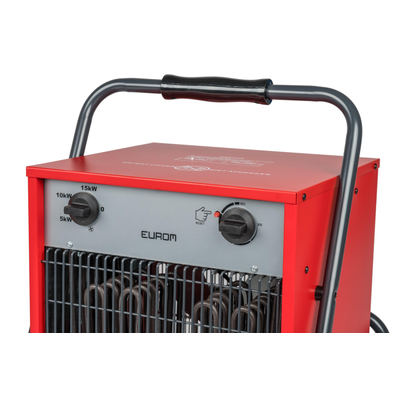 Eurom Industrial EK 15002 Chauffage d'atelier courant triphasé 15000 watts Rouge