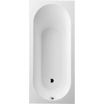 Villeroy en Boch Oberon bad 180x80cm quaryl met poten wit - ubq180obe2v01 Sanitairwinkel.nl