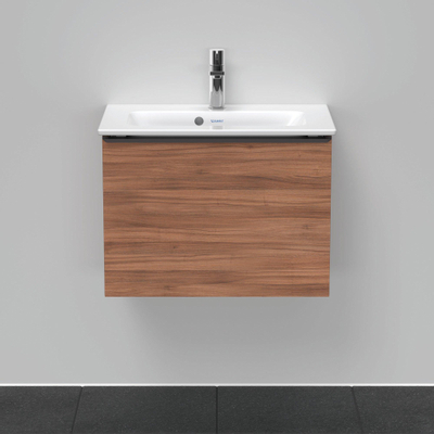 Duravit D-neo Meuble sous vasque 61x37.2x44cm 1 tiroir Noyer mat