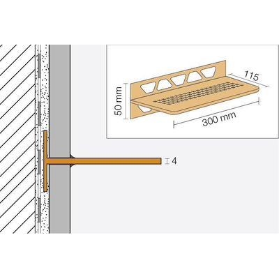 Schluter jolly Profielen - Wit